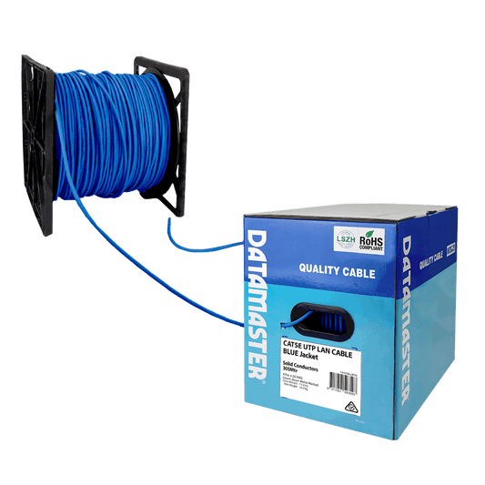 Blue CAT5E Cable (305 Meters)