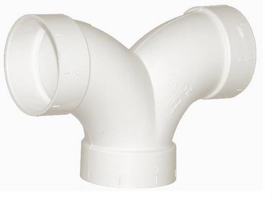 Vacuum Fitting 3 Ways Elbow (White)