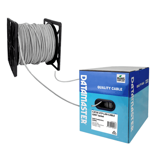 Grey CAT5E Cable (305 Meters)