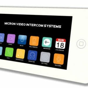 Micron 7″ Touch Screen Intercom Kit (White)