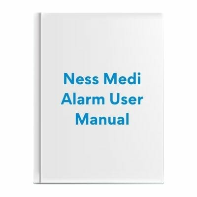 Ness Medi Alarm User Manual